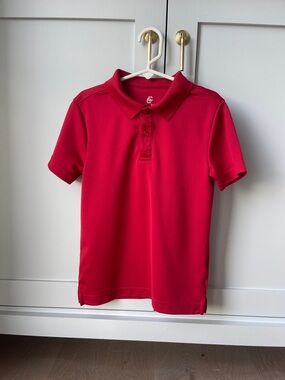 Class Club Red Boys' Short Sleeve Polo